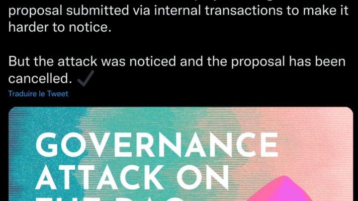 La malédiction des DAO : Yam Finance échappe in extremis à une attaque de gouvernance à 3,1 millions