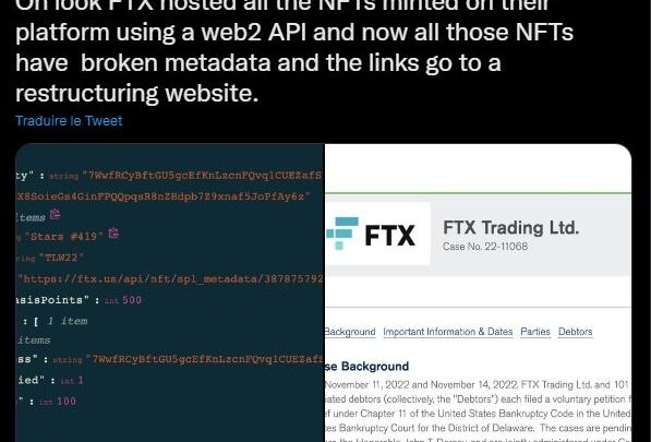 Les NFT sont-ils trop centralisés ? L’affaire FTX révèle un besoin de décentralisation