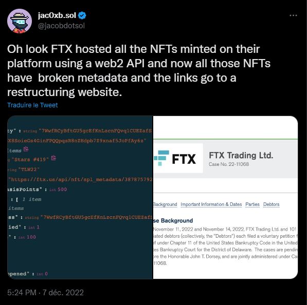 Les NFT sont-ils trop centralisés ? L’affaire FTX révèle un besoin de décentralisation