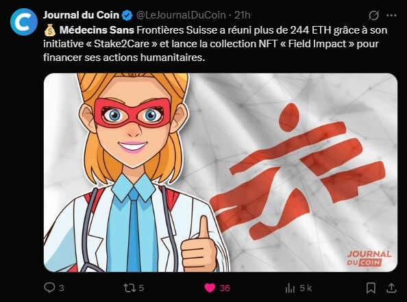 Médecins sans frontières où quand la blockchain redéfinit l’aide humanitaire