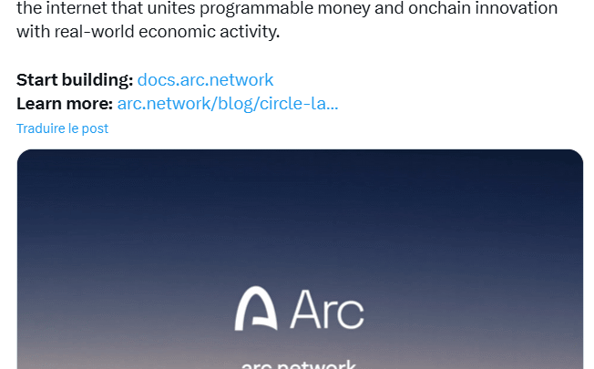 BlackRock et Goldman Sachs se lancent dans la blockchain « Arc » de Circle (USDC)