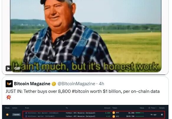Tether continue sa stratégie d’accumulation de Bitcoin et ajoute 8 888 BTC dans ses caisses