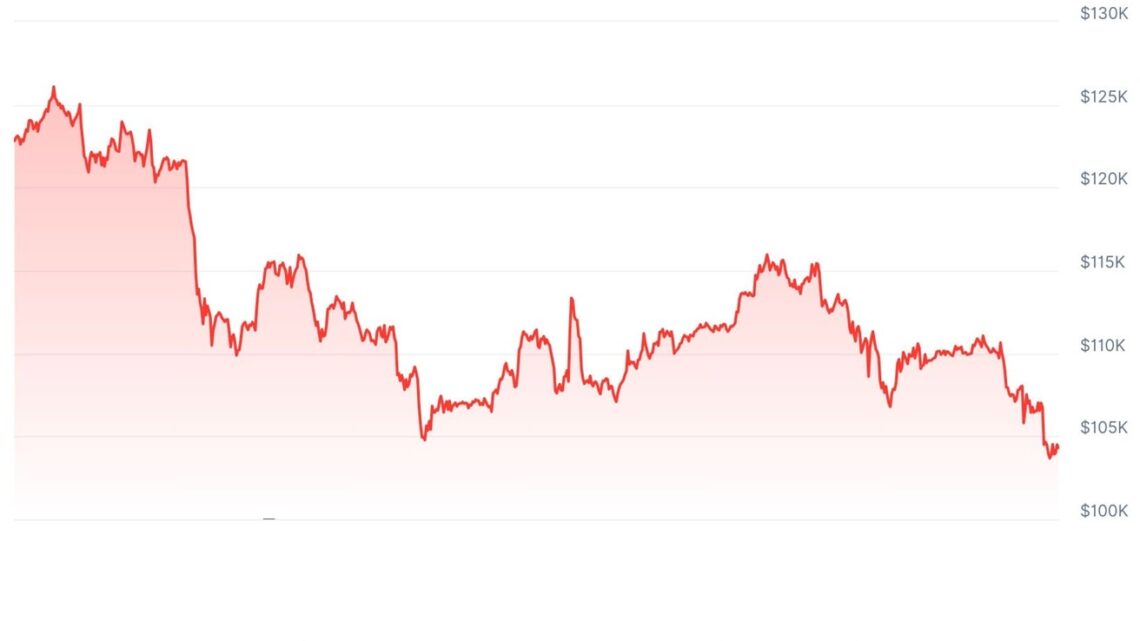 Bitcoin chute à son plus bas niveau depuis juin alors que le shutdown s’éternise aux USA