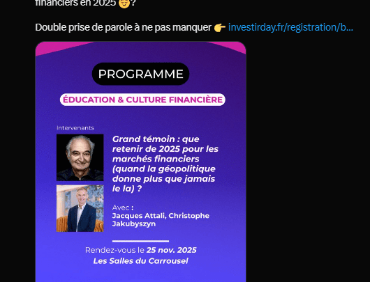 Investir day 2025 : Programme, thématiques et intervenants de la 7e édition, tout savoir sur l’évènement parisien du 25 novembre