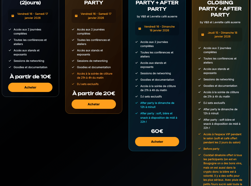 CryptoXR 2026, l’événement crypto à taille humaine – Calendrier de l’avent JDC jour 1