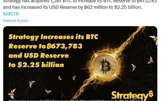 Strategy achète 116 millions $ de Bitcoin : Michael Saylor commence 2026 en beauté