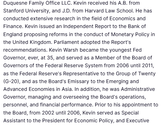 Bitcoin et crypto : le président Trump désigne Kevin Warsh pour remplacer Powell à la tête de la Fed