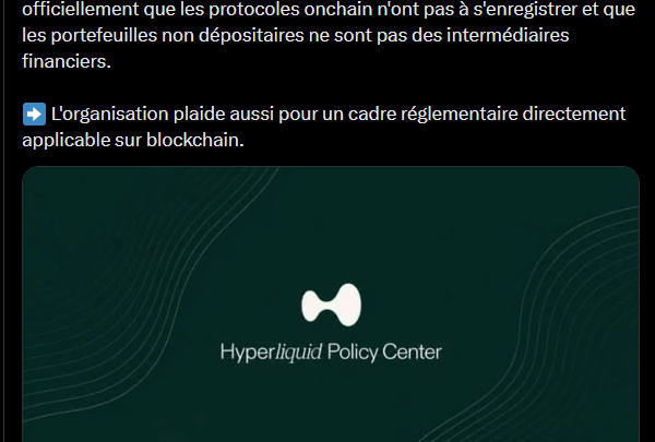 Hyperliquid et Phantom demandent à la CFTC de clarifier les règles de la finance décentralisée (DeFi)