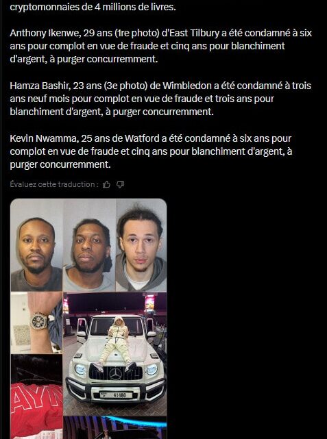 Crypto : De faux policiers volent plus de 5 millions de dollars au Royaume-Uni