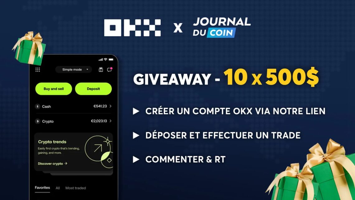 JDC-OKX : un giveaway pour nos fidèles lecteurs